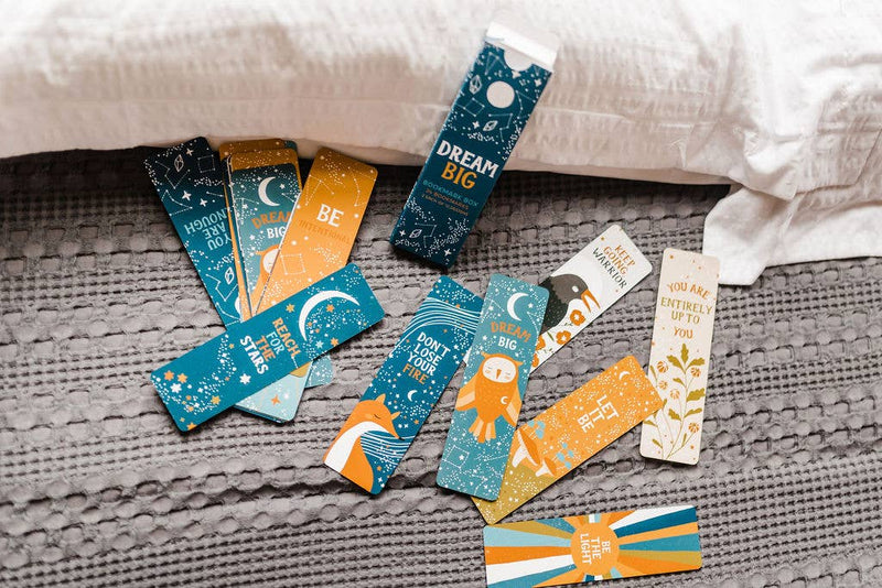 Dream Big Bookmark Box 24 Bookmarks Robin Hollow Farm dream-big-bookmark-box-24-bookmarks-robin-hollow-farm