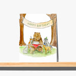 Greeting Card  - Woodland Animal Birthday Party