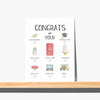 Greeting Card - Congrats On