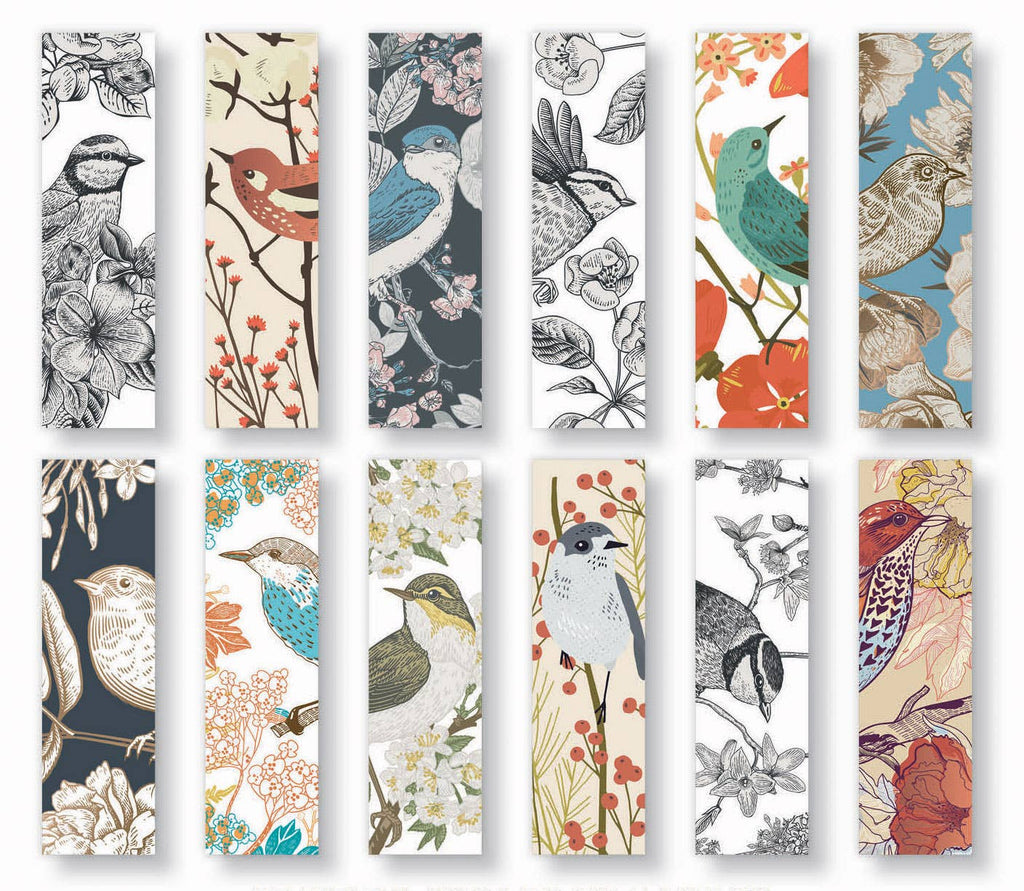 Beautiful Birds Bookmark Box – Robin Hollow Farm