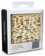 Ceramic Coasters, Mushrooms