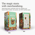 750 PIECE PUZZLE, Deeply Rooted, Firelight