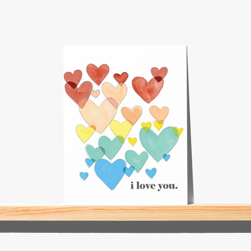 Greeting Card - I Love You