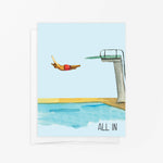 Greeting Card - All In