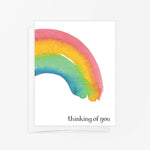 Greeting Card - Rainbow Thinking of You