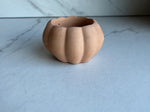 Concrete Pumpkin Planter