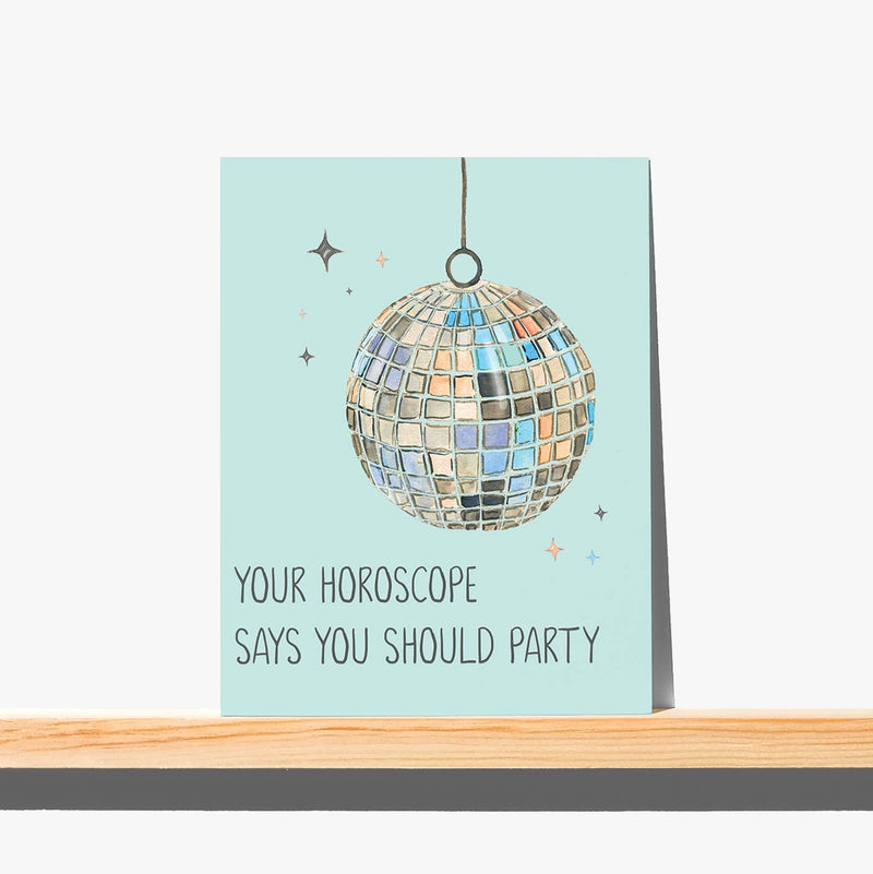 Greeting Card - Horoscope Party