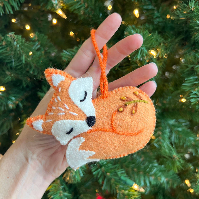Wool Felted Ornament