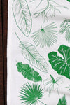 Tropical Leaves Tea Towel