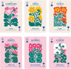 Zodiac Flowers Playing Cards