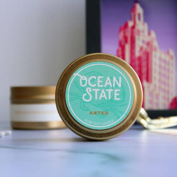 Ocean State Tin Candle - 4oz