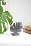 Monstera Leaf Bookend