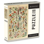 Adolphe Millot Flower Puzzle