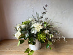 Modern in Whites & Greens